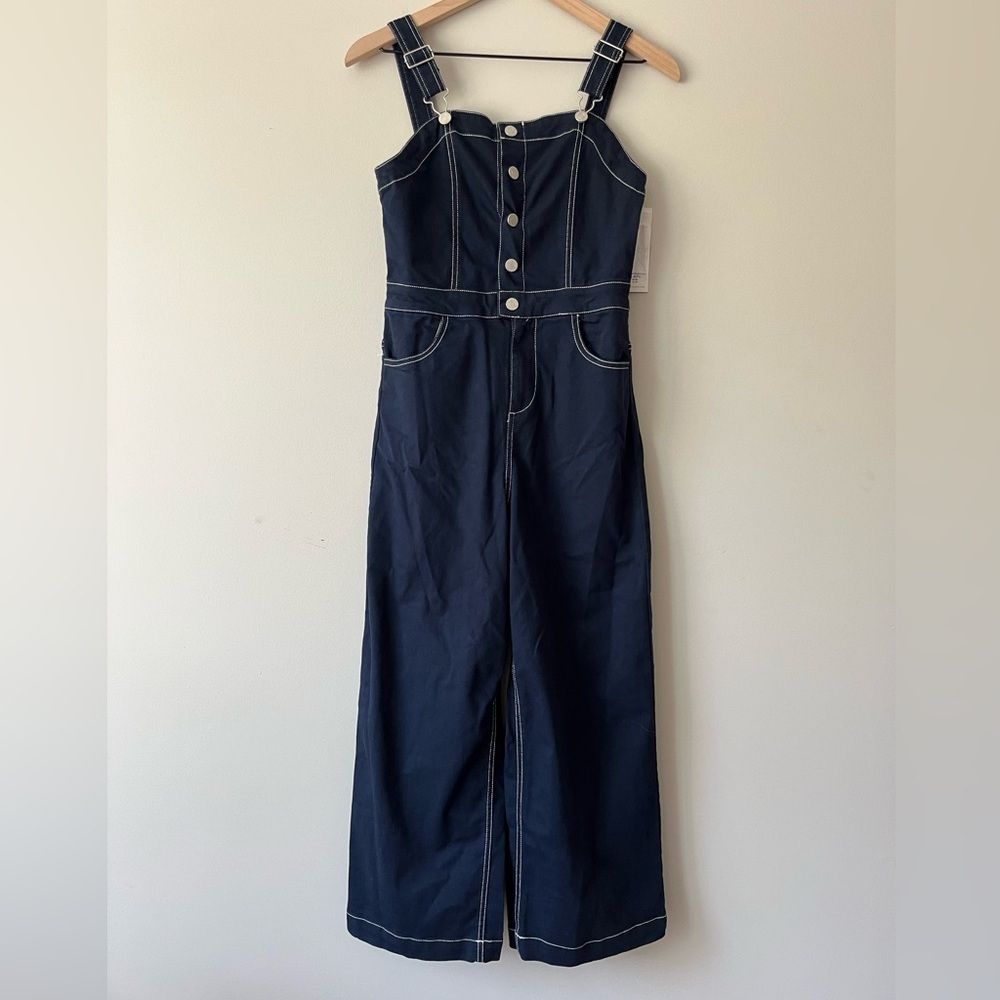 NWT Habitual Kids Jean Jumpsuit Size 16